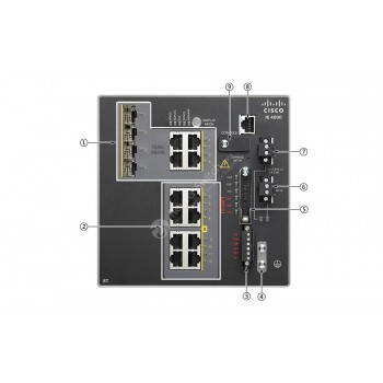 Комутатор Cisco IE-4000-8T4G-E