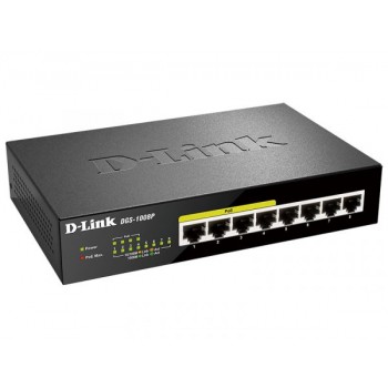 Комутатор D-Link DGS-1008P-D