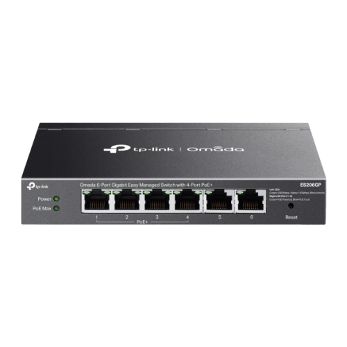 Комутатор TP-Link ES206GP Комутатор TP-Link ES206GP