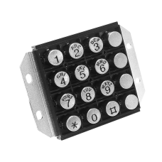 JR-KP-01 – антивандальна телефонна клавіатура, 16 кнопок, IP56 J&R Technology