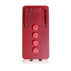 JR316 аварійний інтерком із 4 кнопками, Analog/SIP/4G, IP65 J&R Technology