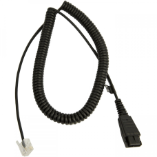 Кабель Jabra QD на RJ-45, спіральний, 0,5–2 м (8800-01-89)