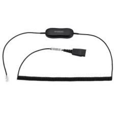 Кабель Jabra GN 1218 AC2m з атенюатором (QD - RJ9) (88011-102)