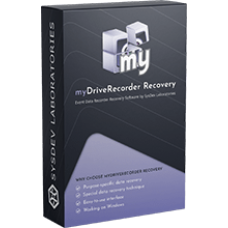 myDriveRecorder Recovery - One Time License