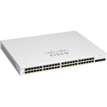 Комутатор Cisco CBS220-48P-4G-EU