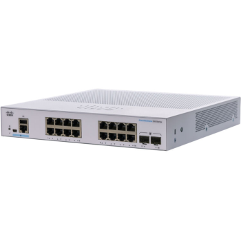 Комутатор Cisco CBS220-16P-2G-EU