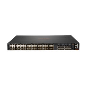 HPE Aruba Networking 8325‑48Y8C 48p 25G SFP/SFP+/SFP28 8p 100G QSFP+/QSFP28 FB 6 Fans 2 DC