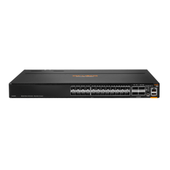 HPE Aruba Networking CX 8100 24x10G SFP+ 4x40/100G QSFP28 BF Airflow 3Fan 2AC PSU Switch Bdl