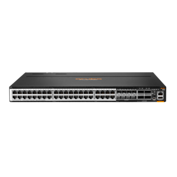 HPE Aruba Networking CX 8100 40x10G Base‑T 8x10G SFP+ 4x40/100G QSFP28 BF 3F 2AC PSU Switch Bdl