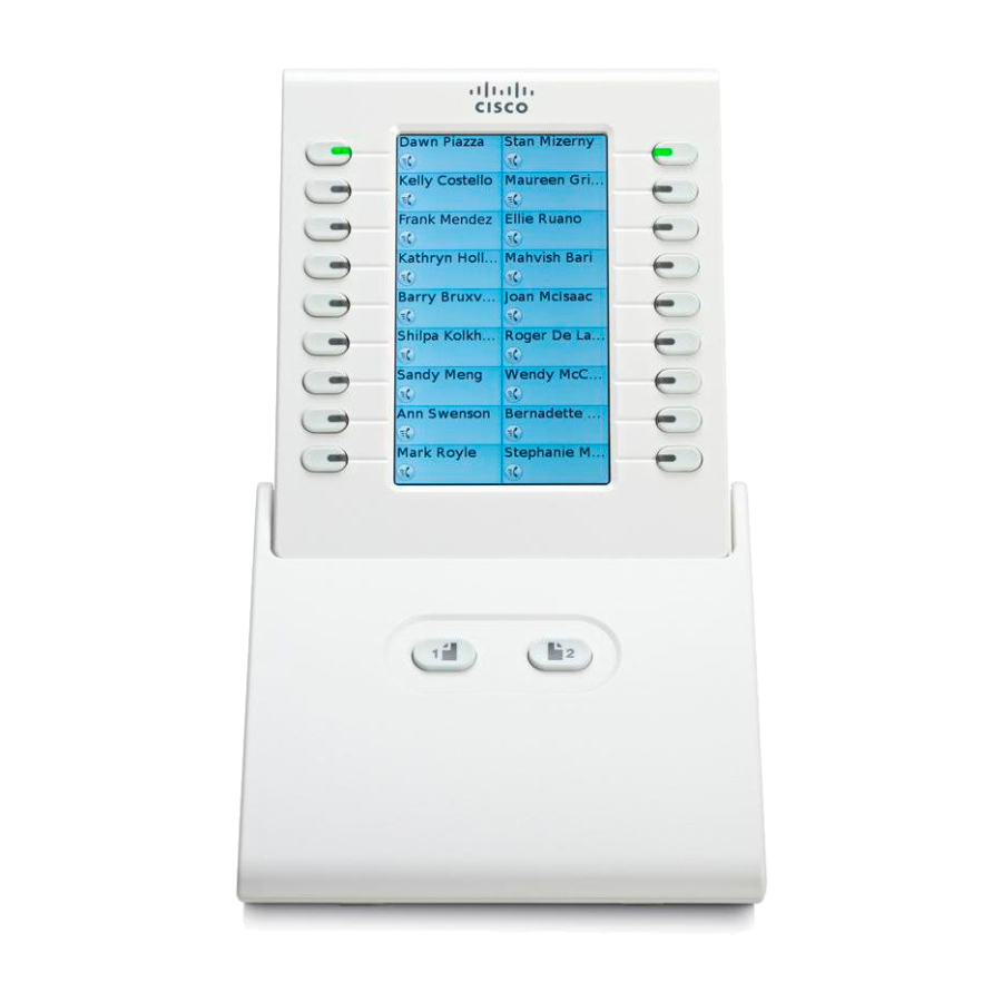 Панель розширення Cisco CP-BEKEM-W = (White)
