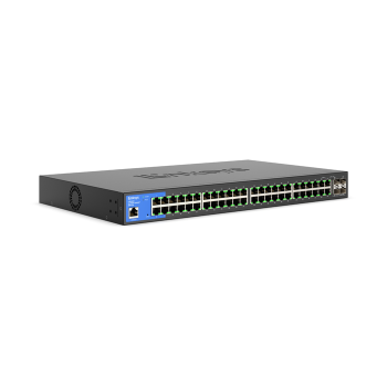 Business Switch 48 Port Managed Gigabit Ethernet Switch with 4 10G SFP+ Uplinks LGS352C