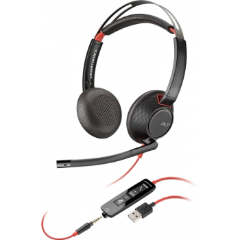 Гарнітура POLY BLACKWIRE 5220 USB-A HS STEREO