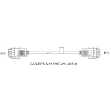 Кабель H3C CAB-RPS CAB-RPS Non PoE-2m-JD5-A