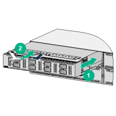 Модуль інтерфейсів на 8 оптичних портів QSFP28 для H3C S6820