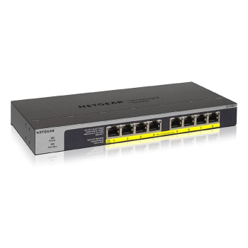 8-Port Gigabit Ethernet PoE+ Unmanaged Switch with FlexPoE (60W) GS108LP