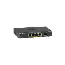 5-Port Gigabit Ethernet SOHO Unmanaged Switch with 4-Ports PoE+ (63W) GS305Pv3