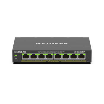 8-Port PoE+ Gigabit Ethernet Plus Switch (123W) GS308EPP