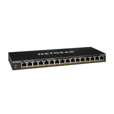 16-Port Gigabit Ethernet Unmanaged PoE+ Switch with FlexPoE (183W) GS316PP