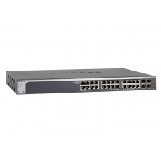 24-Port Gigabit Ethernet PoE+ Smart Switch w/ optional Remote/Cloud Management and 4 SFP Ports (380W) GS728TPPv2