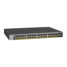 48-Port Gigabit PoE+ Smart Switch w/ optional Remote/Cloud Management and 4 SFP Ports (760W) GS752TPP