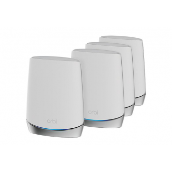 Orbi 750 Series Tri-Band WiFi 6 Mesh System, 4.2Gbps, Router + 3 Satellites