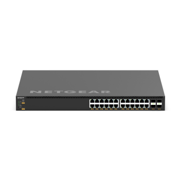 24x10G/Multi-Gig PoE+ (576W base, up to 720W) and 4xSFP28 25G XSM4328CV