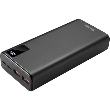 Універсальна мобільна батарея Sandberg 20000mAh, PD 20W, USB-C, 2xUSB-A (PB930203)