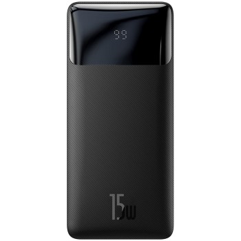Універсальна мобільна батарея Baseus Bipow 20000mAh, PD 15W, USB-C, 2xUSB QC 3.0 (black) (PPDML-J01)