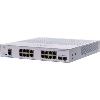 Комутатор Cisco CBS350-16T-E-2G-EU