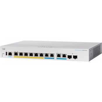 Комутатор Cisco CBS350-8MGP-2X-EU