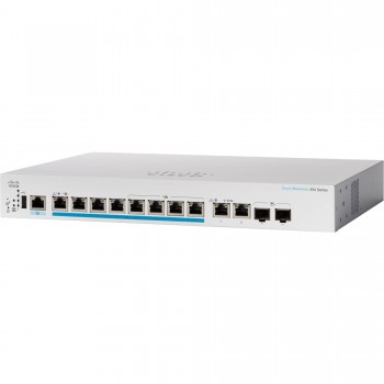 Комутатор Cisco CBS350-8MP-2X-EU