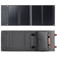 Портативная солнечная панель, 36 Вт зарядное устройство, USB-C 20W, USB-A 18W5 x 160) 2E